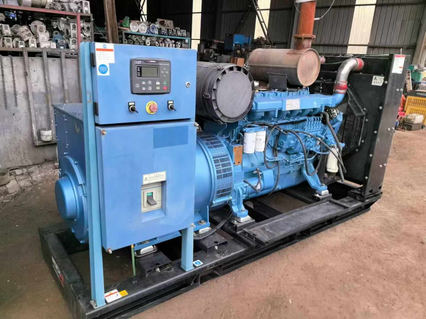 金寨500kW 柴油发电机组可带动设备功率的计算公式是什么?